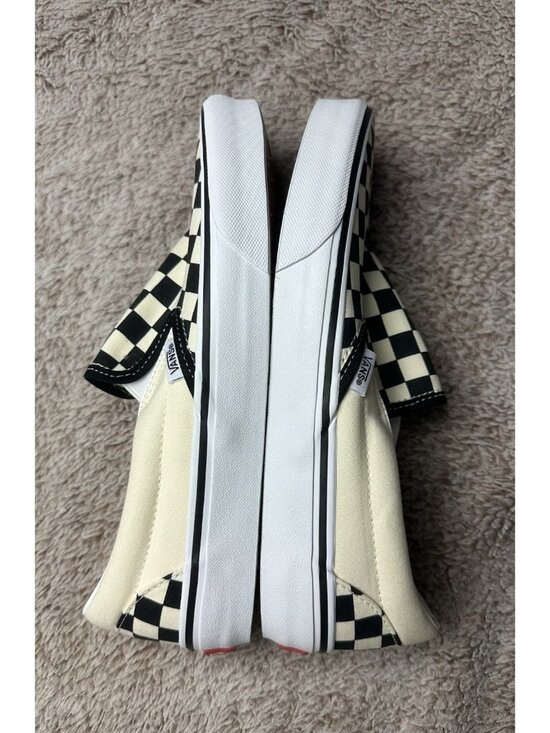 Vans Classic Slip-On Canvas Black/White Checkerboard (VN000EYEBWW) 7.5 M /  W 9 main image 4